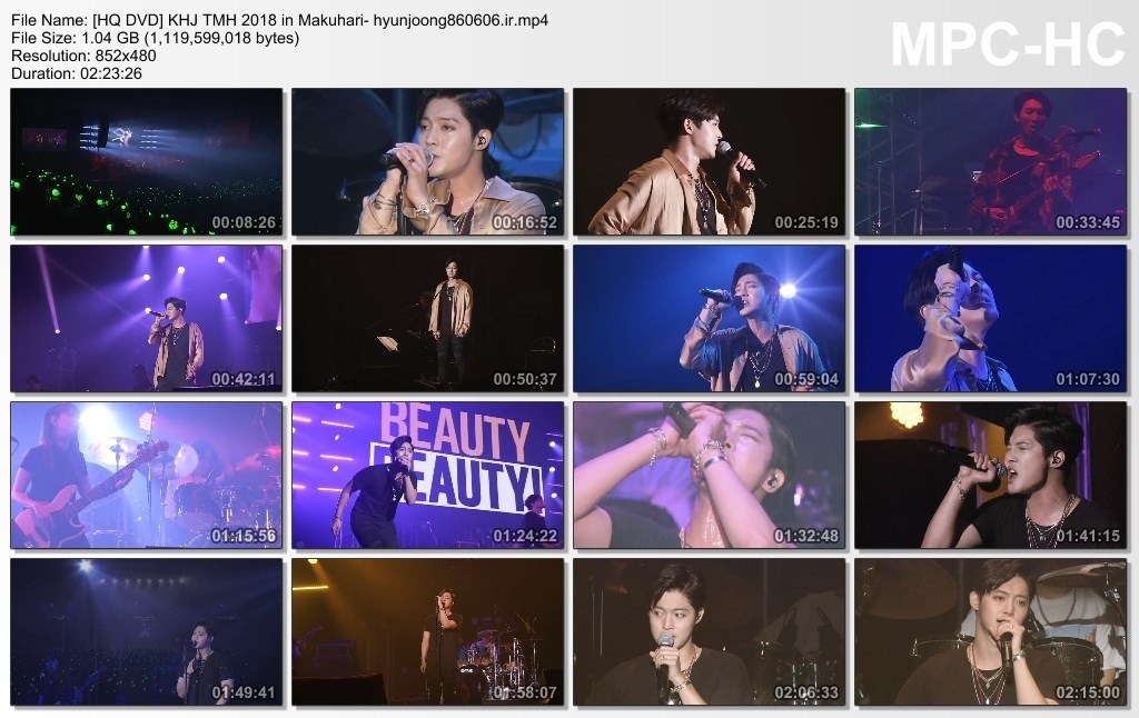 HQ DVD+Making Film] Kim Hyun Joong Take My Hand 2018 in Makuhari]